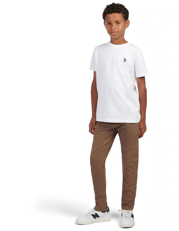 Boys Classic Chino in Shitake image 3