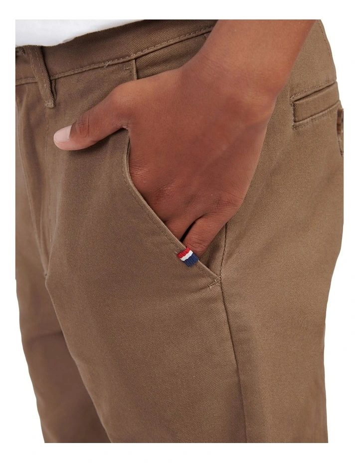 Boys Classic Chino in Shitake image 5