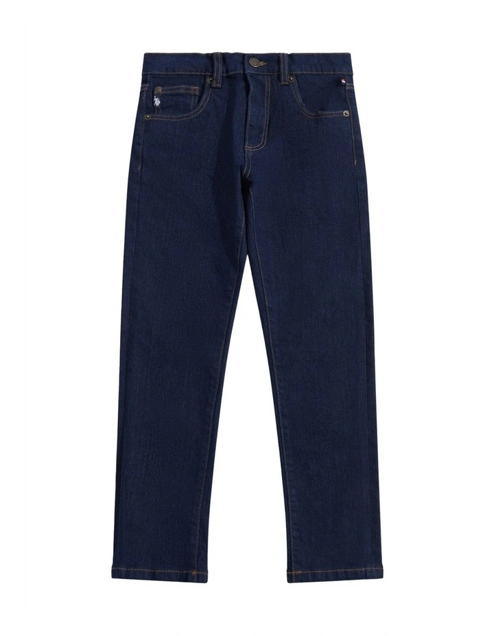 Boys Classic Fit Jean in Rinse Wash image 1