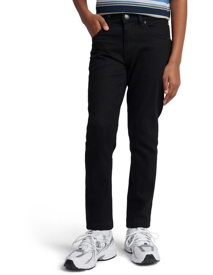 Boys Classic Fit Jean in Black Wash image 1