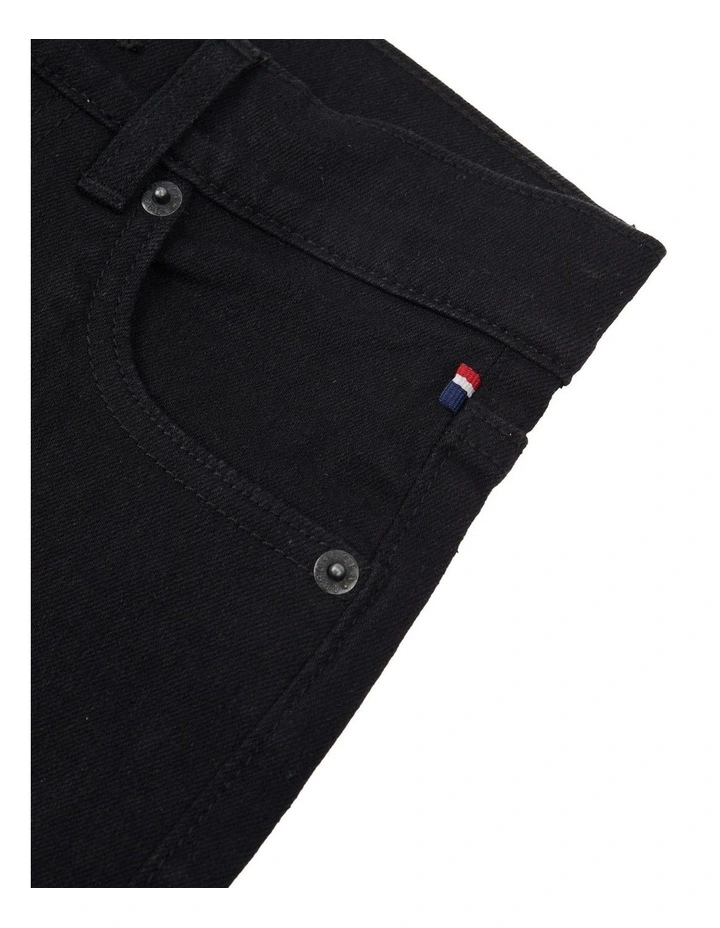 Boys Classic Fit Jean in Black Wash image 7
