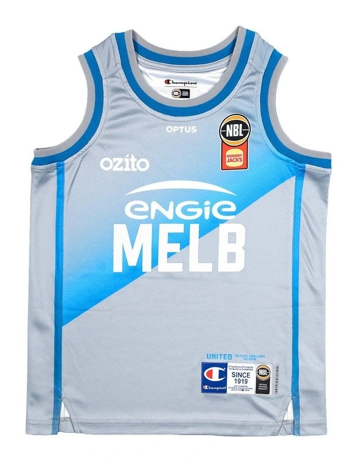 Melbourne United 26/27 Youth Alternate Jersey - Grey image 1