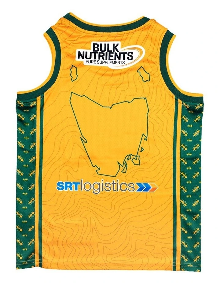 Tasmania JackJumpers 26/27 Youth Alternate Jersey image 2