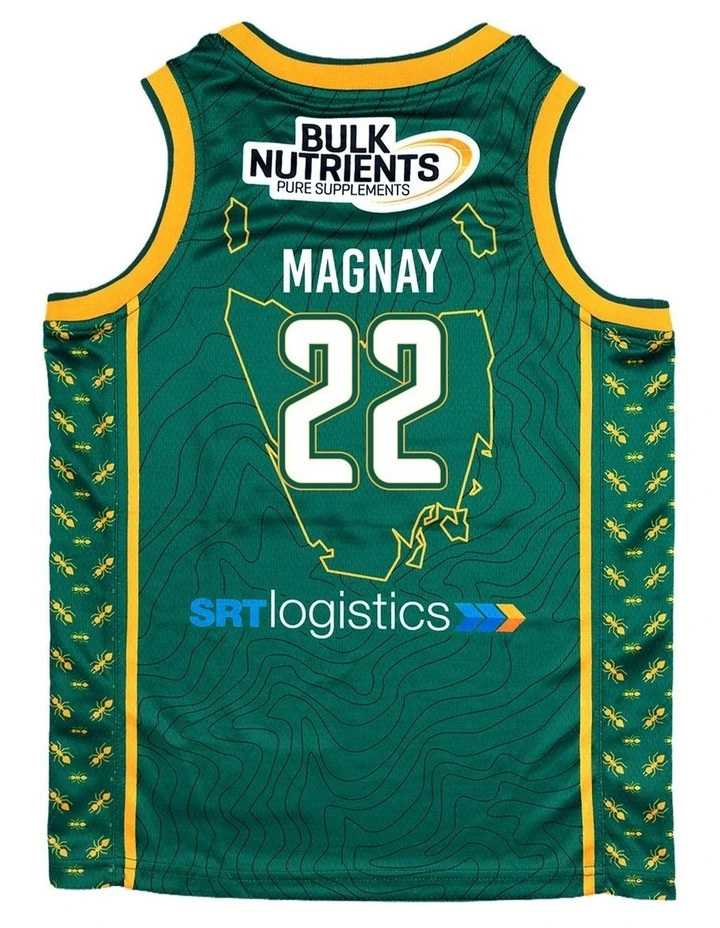 Tasmania JackJumpers 26/27 Youth Primary Jersey - Will Magnay image 2