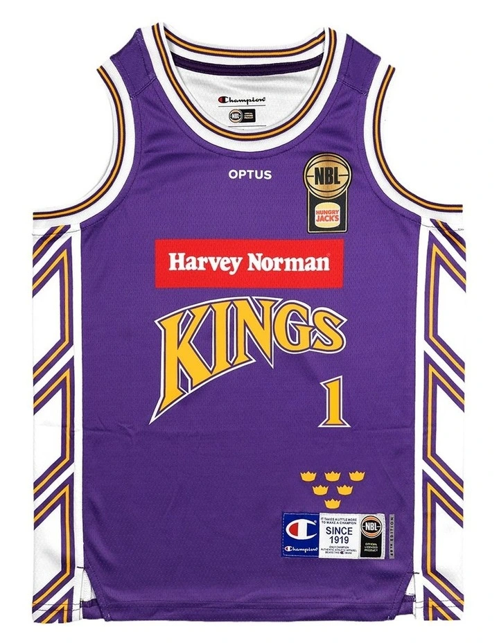Sydney Kings 26/27 Youth Primary Jersey - Kendric Davis image 1