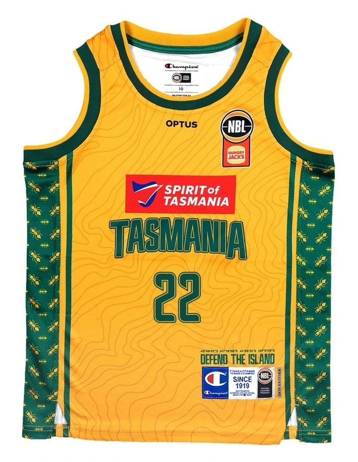 Tasmania JackJumpers 26/27 Youth Alternate Jersey - Will Magnay image 1