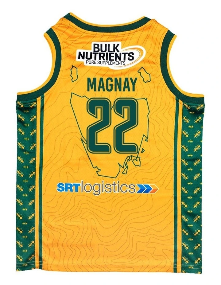 Tasmania JackJumpers 26/27 Youth Alternate Jersey - Will Magnay image 2