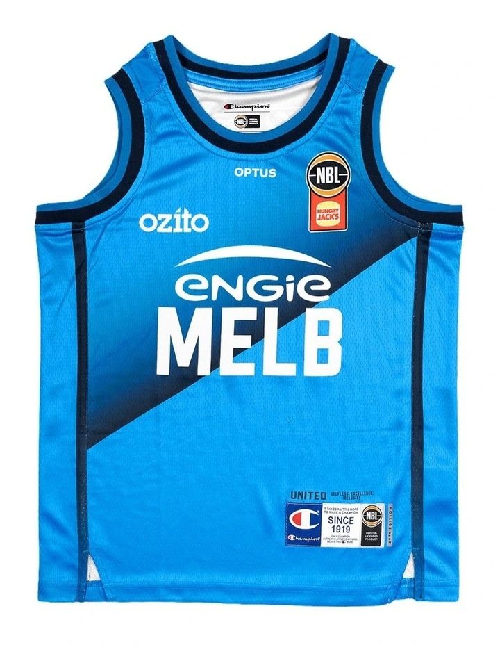 Melbourne United 26/27 Youth Alternate Jersey - Blue image 1