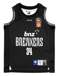 New Zealand Breakers 26/27 Youth Primary Jersey - DJ Vasiljevic