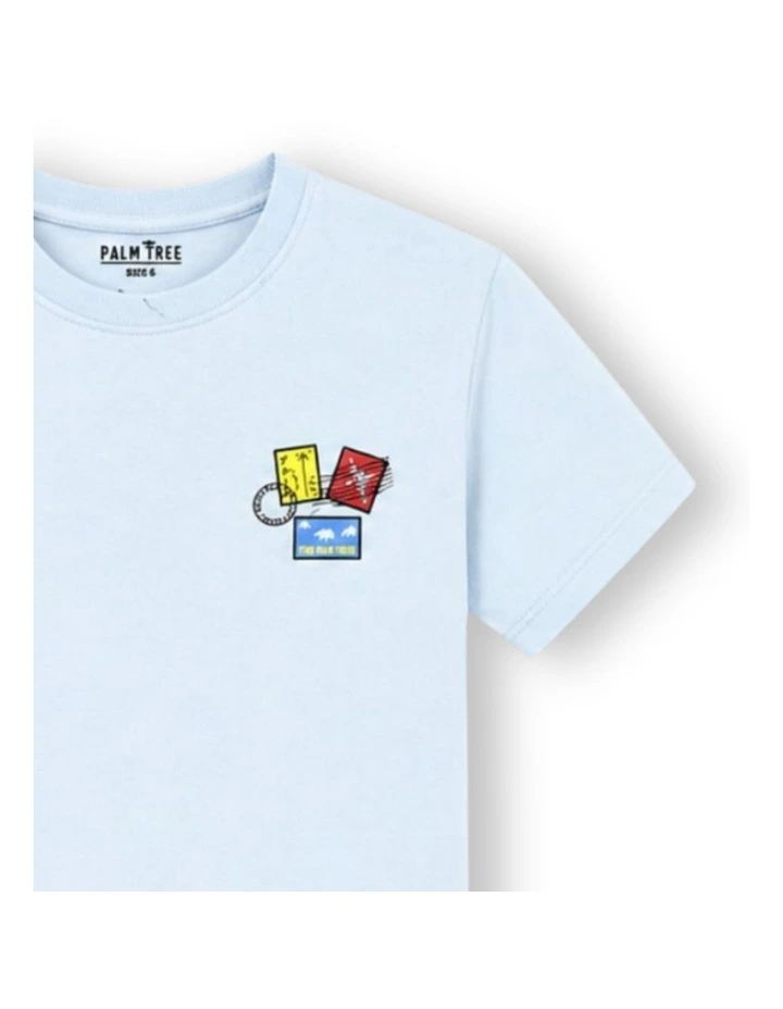 G & J Short Sleeve T-Shirt | Blue image 3