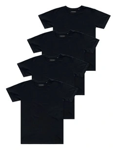4-Pack Stock Tee - Youth in Multi