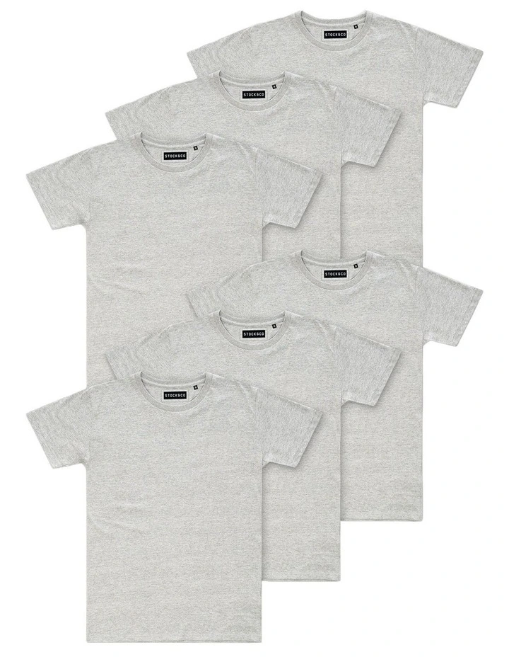 6-Pack Stock Tee - Youth in Multi image 1