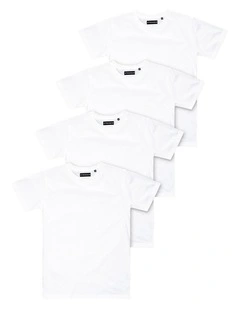 4-Pack Stock Tee - Youth in Multi