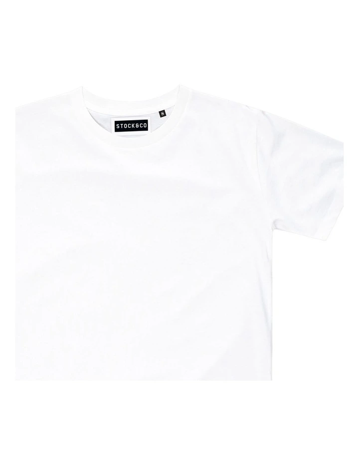 4-Pack Stock Tee - Youth in Multi image 4