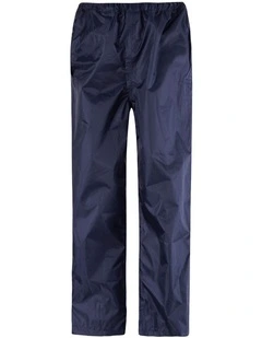 Stowaway Kids Waterproof Rain Overpant in Navy
