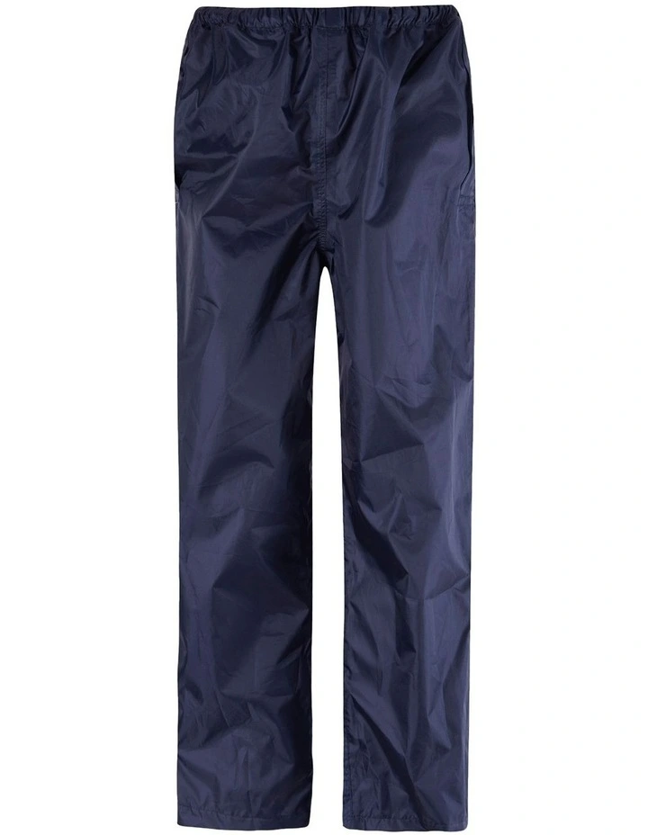 Stowaway Kids Waterproof Rain Overpant in Navy image 1