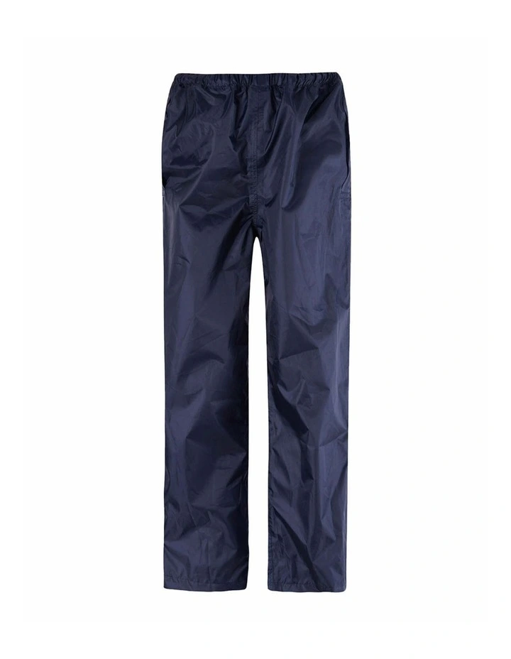Stowaway Kids Waterproof Rain Overpant in Navy image 5