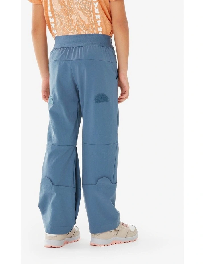 Decathlon - Kids convertible hiking trousers, 2-6 years, MH100 Easy - Blue image 2