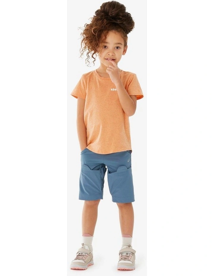 Decathlon - Kids convertible hiking trousers, 2-6 years, MH100 Easy - Blue image 3