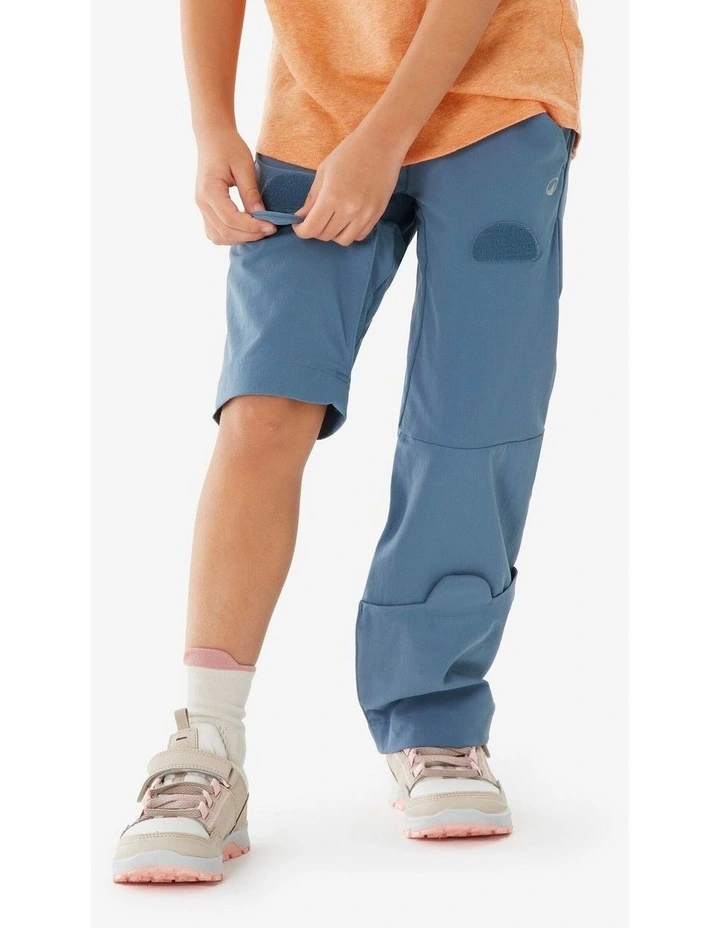 Decathlon - Kids convertible hiking trousers, 2-6 years, MH100 Easy - Blue image 4