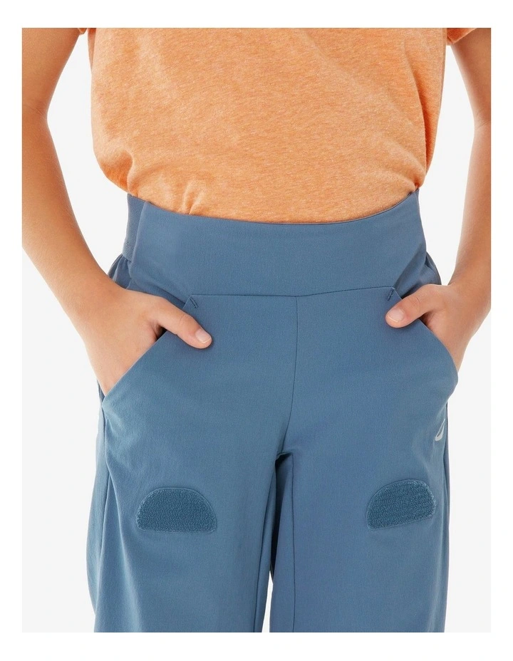 Decathlon - Kids convertible hiking trousers, 2-6 years, MH100 Easy - Blue image 7