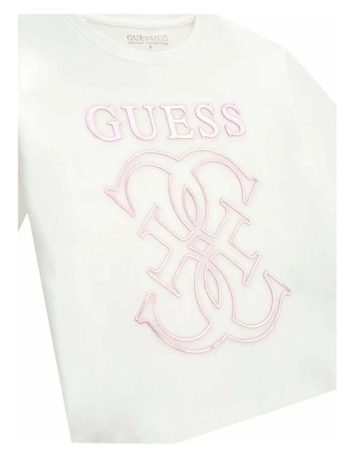 Eco Short Sleeve T-Shirt in White image 3
