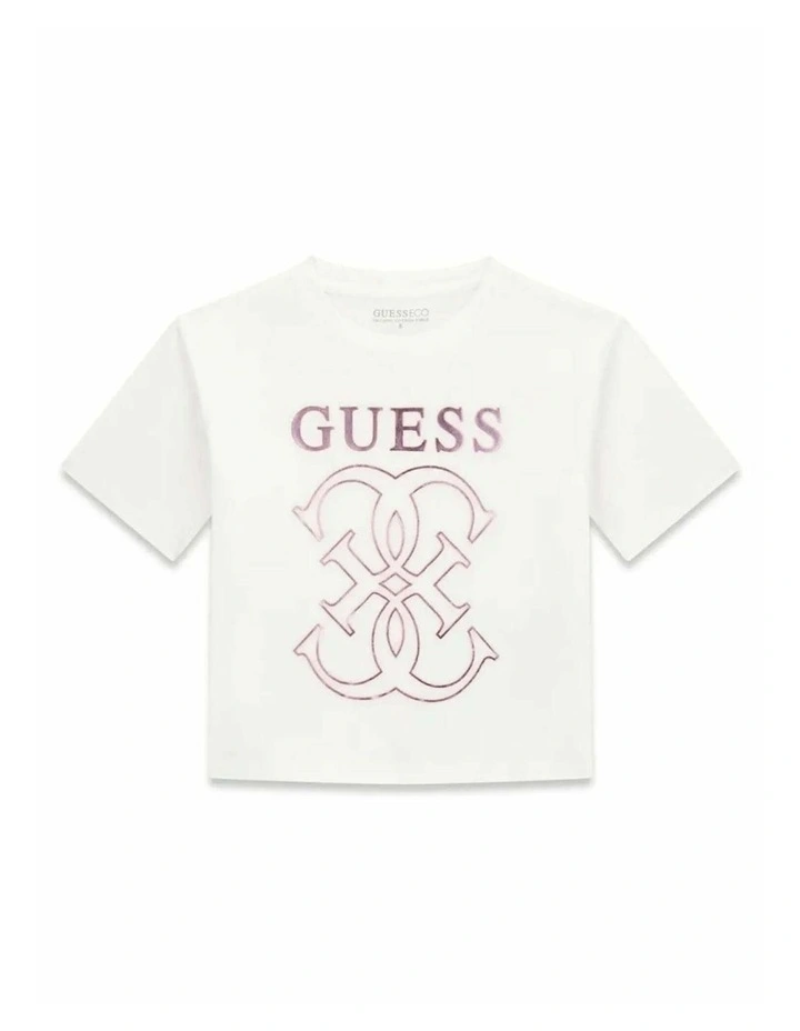 Eco Short Sleeve T-Shirt in White image 4