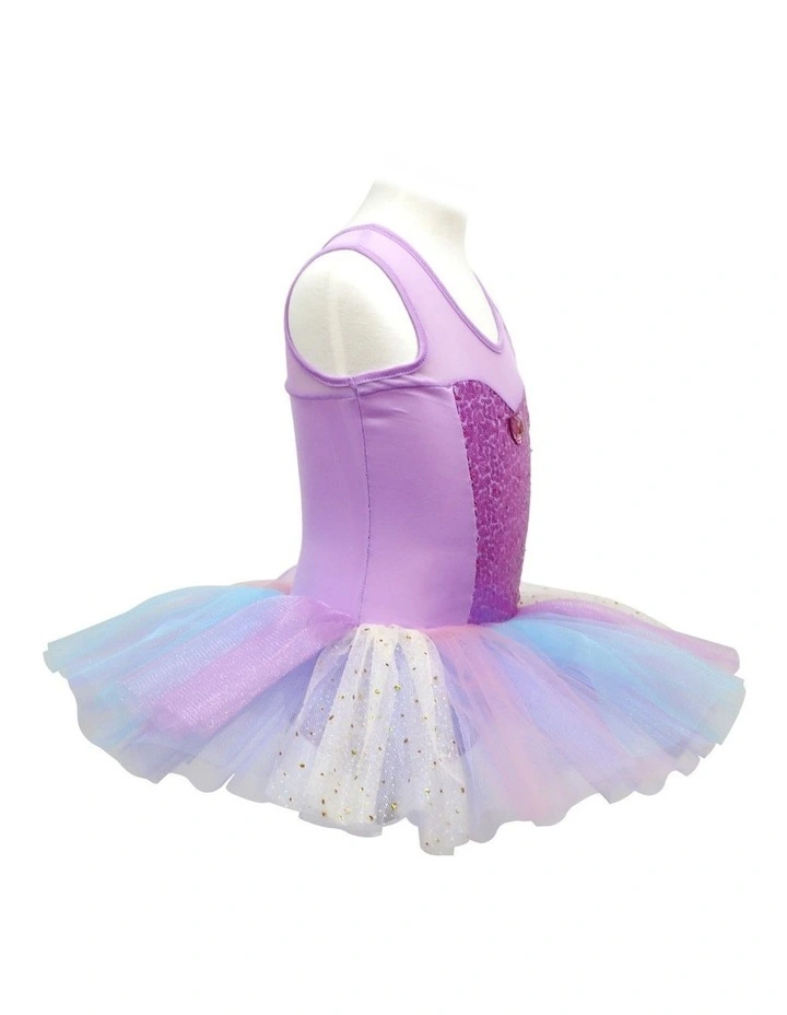 Disney The Little Mermaid Sparkle Tiered Tutu Dress image 3