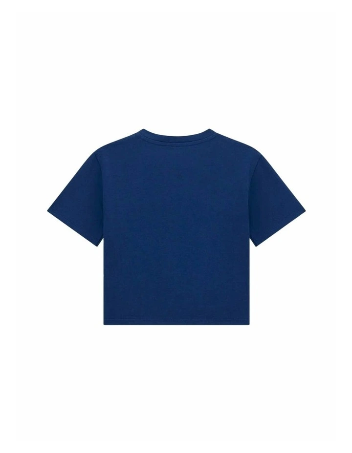 Midi Graphic T-Shirt in Blue image 3