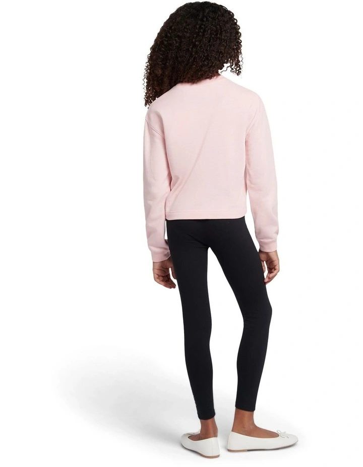 Girls Graphic Boxy Sweat & Legging Set Crystal Rose image 2
