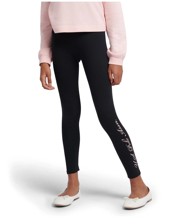 Girls Graphic Boxy Sweat & Legging Set Crystal Rose image 4