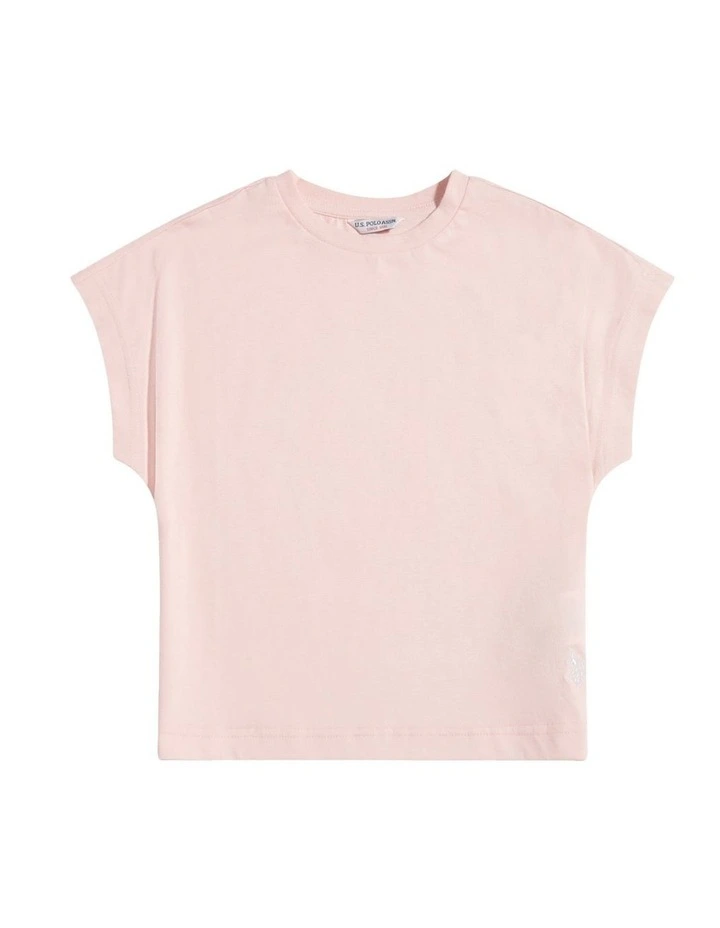 Girls Cap Sleeve Tank Top Crystal Rose image 5