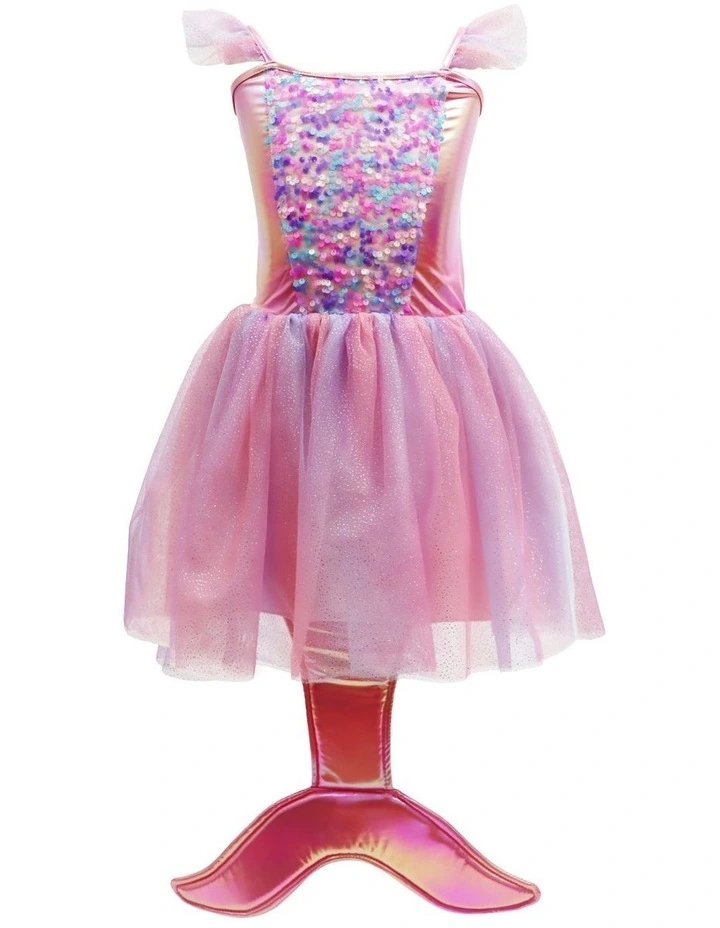 Mermaid Sparkle Dress With Tail image 1