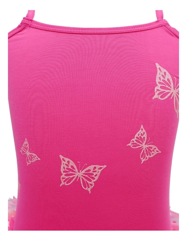 Rainbow Butterfly Tutu Hot Pink image 4