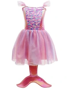 Mermaid Sparkle Dress With Tail