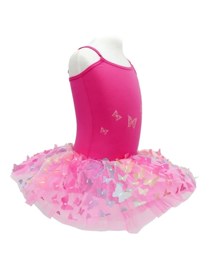 Rainbow Butterfly Tutu Hot Pink image 2