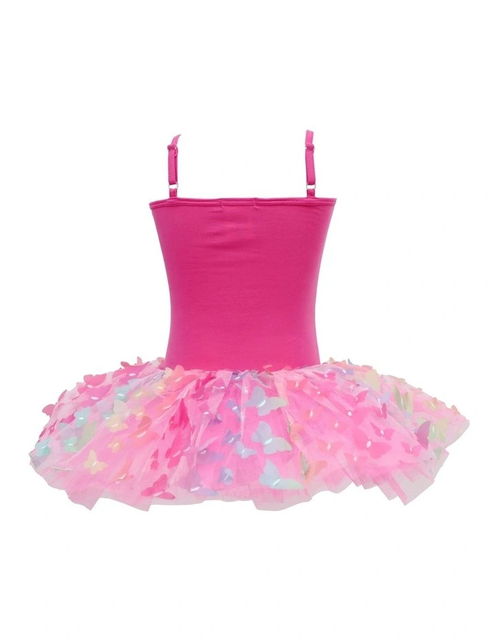Rainbow Butterfly Tutu Hot Pink image 3