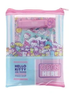 Hello Kitty & Friends - Snack Shop Stationery Set - 3 years 