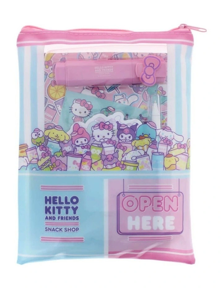 Hello Kitty & Friends - Snack Shop Stationery Set - 3 years  image 1