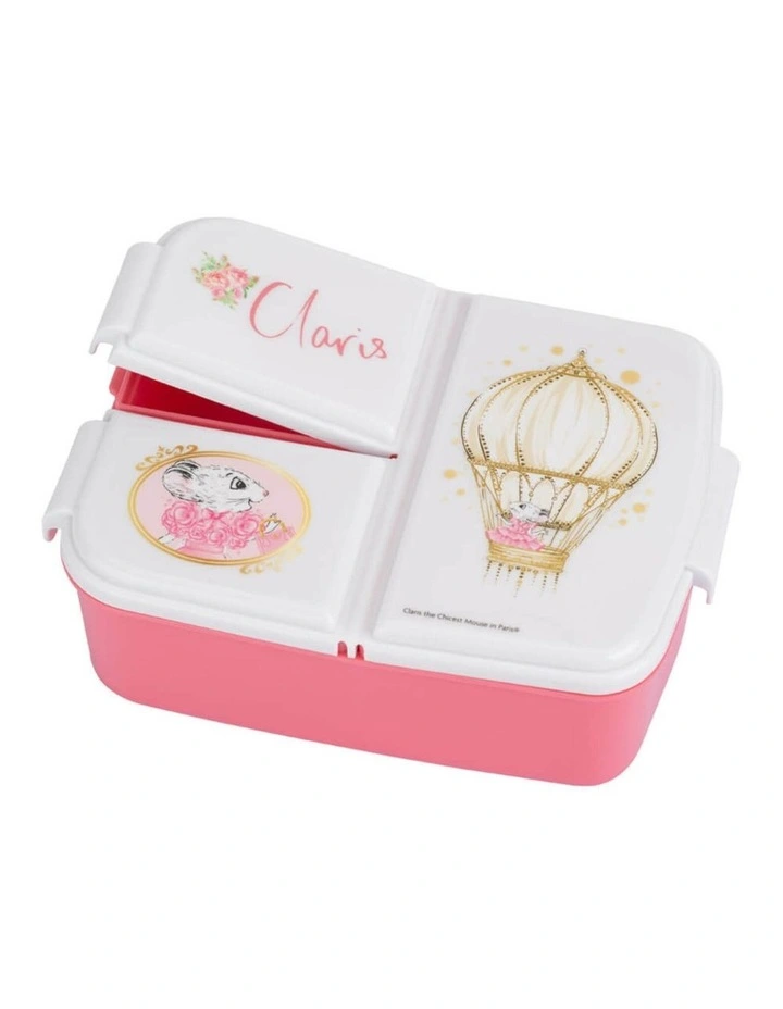 Claris the Chicest Mouse in Paris | Claris Compartment Lunch Box | Lunchbox | 2 years image 1
