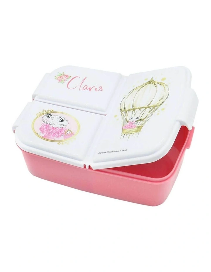 Claris the Chicest Mouse in Paris | Claris Compartment Lunch Box | Lunchbox | 2 years image 2
