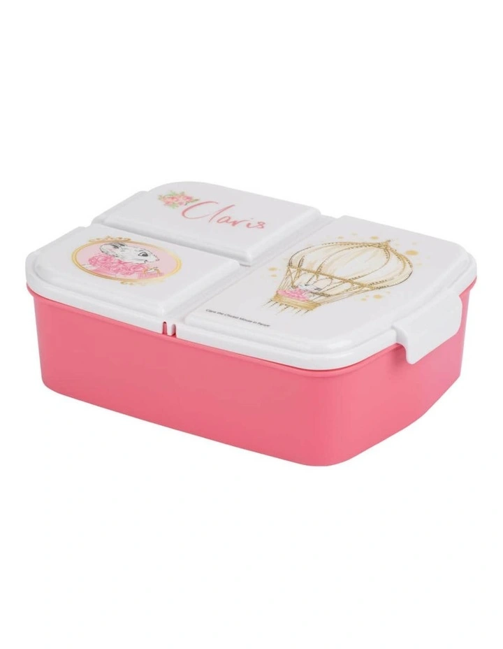 Claris the Chicest Mouse in Paris | Claris Compartment Lunch Box | Lunchbox | 2 years image 3