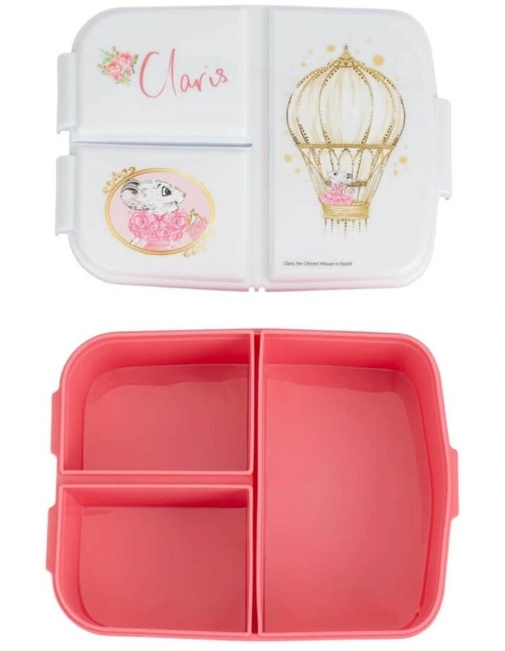 Claris the Chicest Mouse in Paris | Claris Compartment Lunch Box | Lunchbox | 2 years image 5