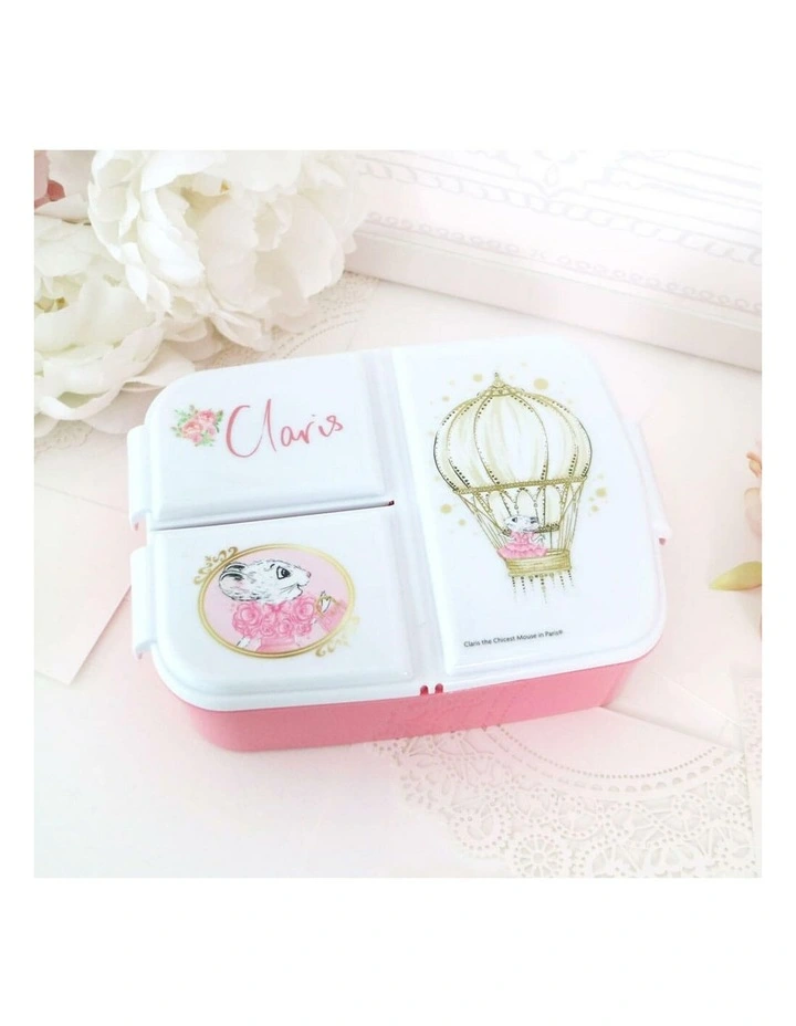 Claris the Chicest Mouse in Paris | Claris Compartment Lunch Box | Lunchbox | 2 years image 6