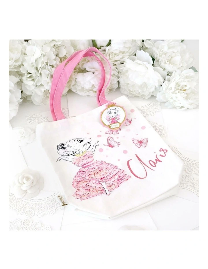 Claris the Chicest Mouse in Paris - Canvas Book Bag image 4
