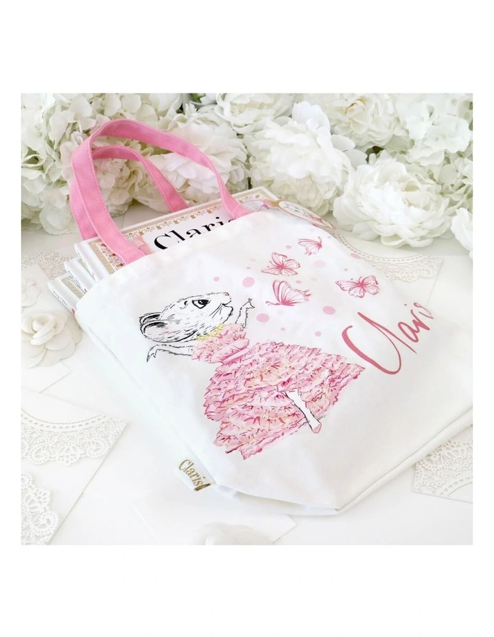 Claris the Chicest Mouse in Paris - Canvas Book Bag image 5