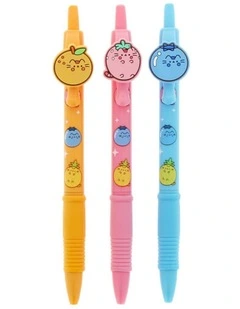 Pusheen - Fruits Pen Set - Pop Culture, Stationery