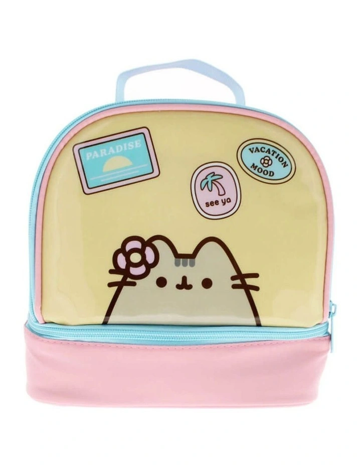 Pusheen | Tropical Vacation Lunch Bag | Lunchbox | 3 years image 1