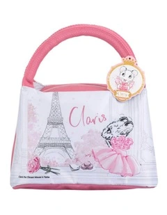 Claris the Chicest Mouse in Paris | Claris Lunch Bag With Handles | Lunchbox | 2 years 