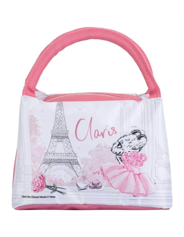 Claris the Chicest Mouse in Paris | Claris Lunch Bag With Handles | Lunchbox | 2 years image 2